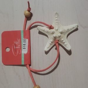 NWT Shellie starfish bracelet